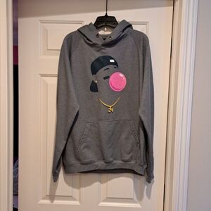 Ken Griffey Jr. Silhouette Bubble Gum Hoodie Seattle Mariners Men's Med Baseball